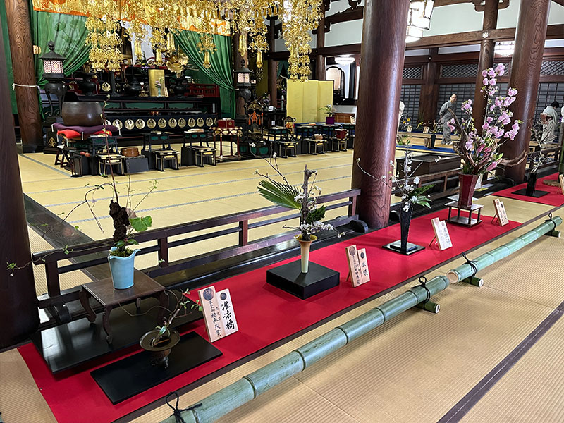 2023年　華道本能寺いけばな展